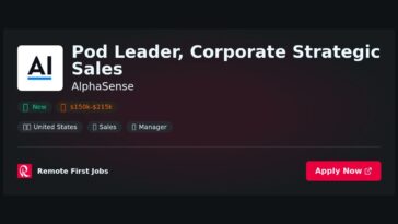 “AlphaSense Appoints New Pod Leader for Corporate Strategic Sales to Drive Growth in Market Intelligence Solutions” | News