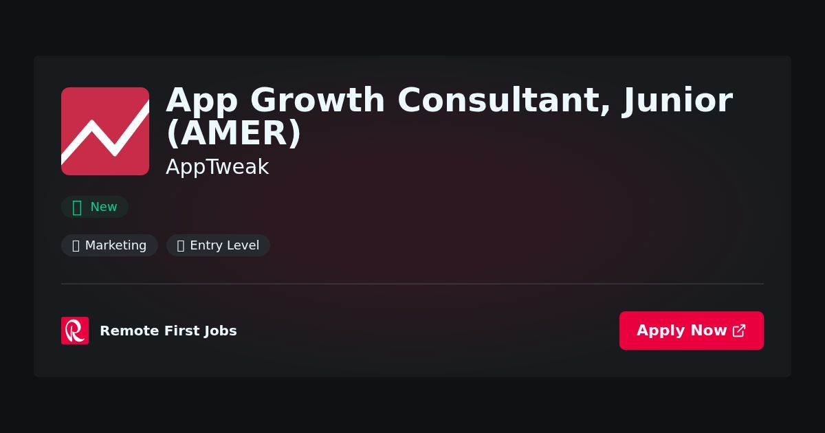 “AppTweak Appoints Junior as New App Growth Consultant for AMER Region, Aiming to Enhance Developer Strategies” | News