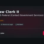 “CGS Federal Welcomes New Law Clerk II to Enhance Legal Support Services” | News 26 “CGS Federal Welcomes New Law Clerk II to Enhance Legal Support Services” | News