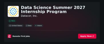 Datacor, Inc. Launches Data Science Summer 2027 Internship Program to Foster Emerging Talent in Technology Sector | News