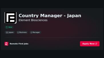 Element Biosciences Appoints New Country Manager for Japan to Strengthen Regional Operations | News