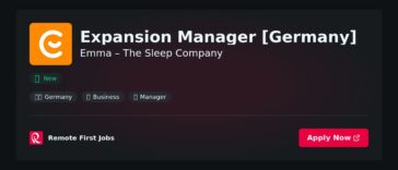 Emma – The Sleep Company Appoints New Expansion Manager for German Market Expansion | News