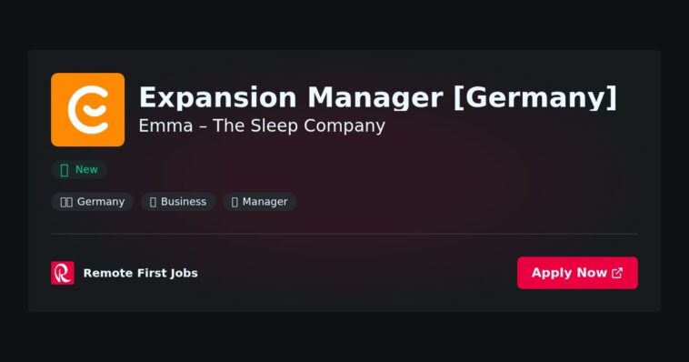 Emma – The Sleep Company Appoints New Expansion Manager for German Market Expansion  | News
