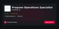 Gradient AI Appoints New Program Operations Specialist to Enhance Operational Efficiency | News