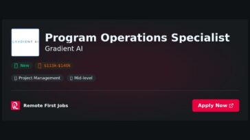 Gradient AI Appoints New Program Operations Specialist to Enhance Operational Efficiency | News
