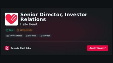 Hello Heart Appoints New Senior Director of Investor Relations to Drive Strategic Growth Initiatives. | News