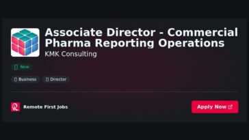 “KMK Consulting Appoints New Associate Director to Lead Advancements in Commercial Pharma Reporting Operations” | News