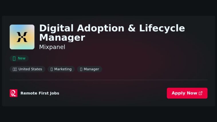 “Mixpanel Appoints New Digital Adoption & Lifecycle Manager to Enhance Customer Engagement Strategies” | News