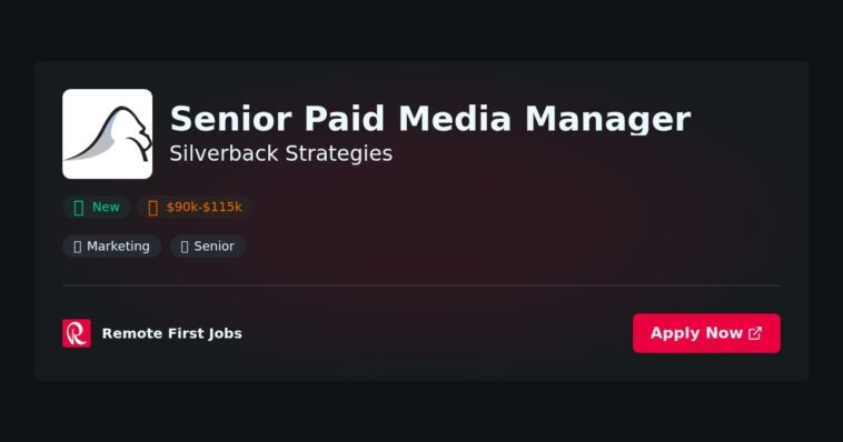 “Senior Paid Media Manager at Silverback Strategies Reports 25% Increase in Client ROI Through Innovative Digital Marketing Strategies” | News 7 “Senior Paid Media Manager at Silverback Strategies Reports 25% Increase in Client ROI Through Innovative Digital Marketing Strategies” | News