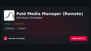 Silverback Strategies Announces Remote Paid Media Manager Position to Enhance Digital Marketing Capabilities | News