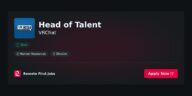 VRChat Seeks Head of Talent to Lead Global Hiring Strategy Amid Organizational Restructuring | News