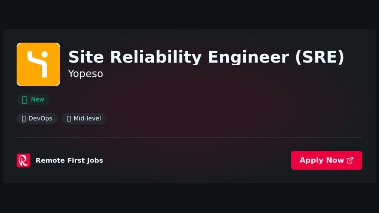 “Yopeso Enhances Service Reliability with New Automation Tools Developed by Site Reliability Engineering Team” | News