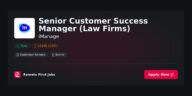 iManage Appoints New Senior Customer Success Manager to Enhance Client Relations in Law Firms | News